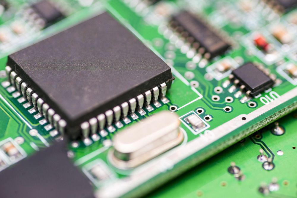 Board em laboratório de tecnologia